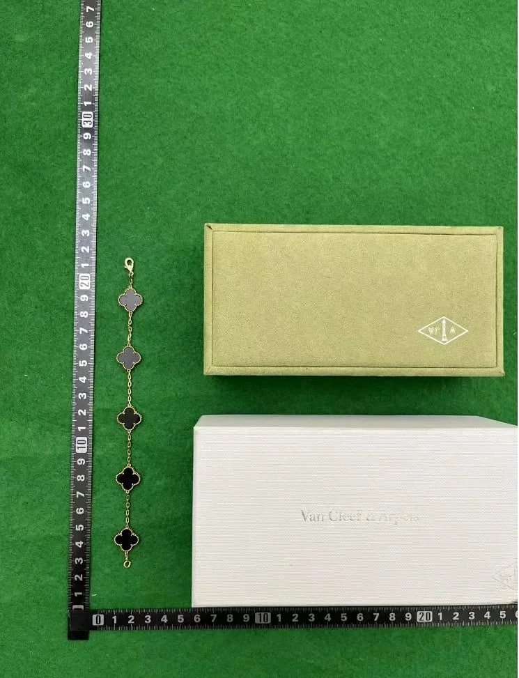  V Gold High Version Four-Leaf Clover Bracelet [40 styles]