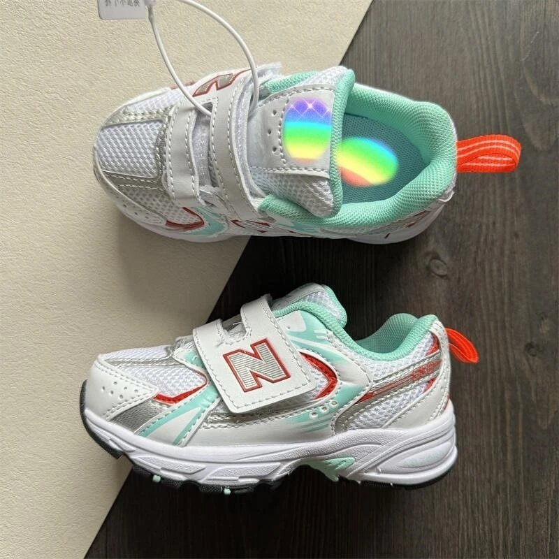  New Balance 530 Children's Velcro Soft Sole Sneakers [25 styles]