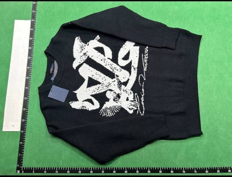  Louis Vuitton, Burberry, Moncler Embroidered Knit Sweaters [24 styles]