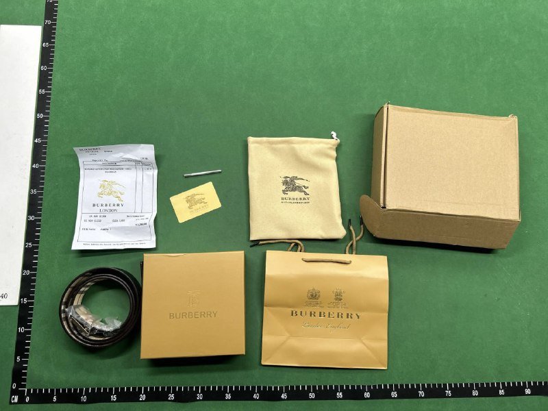 Burberry Monogram Check Belt [34 styles]