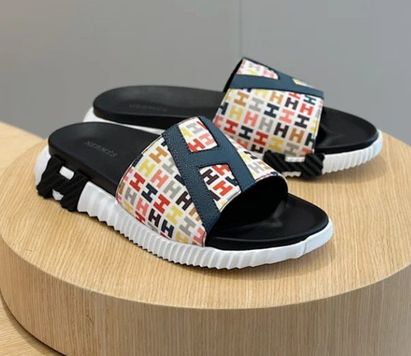 Hermes H Pattern Slide Sandals [21 styles]