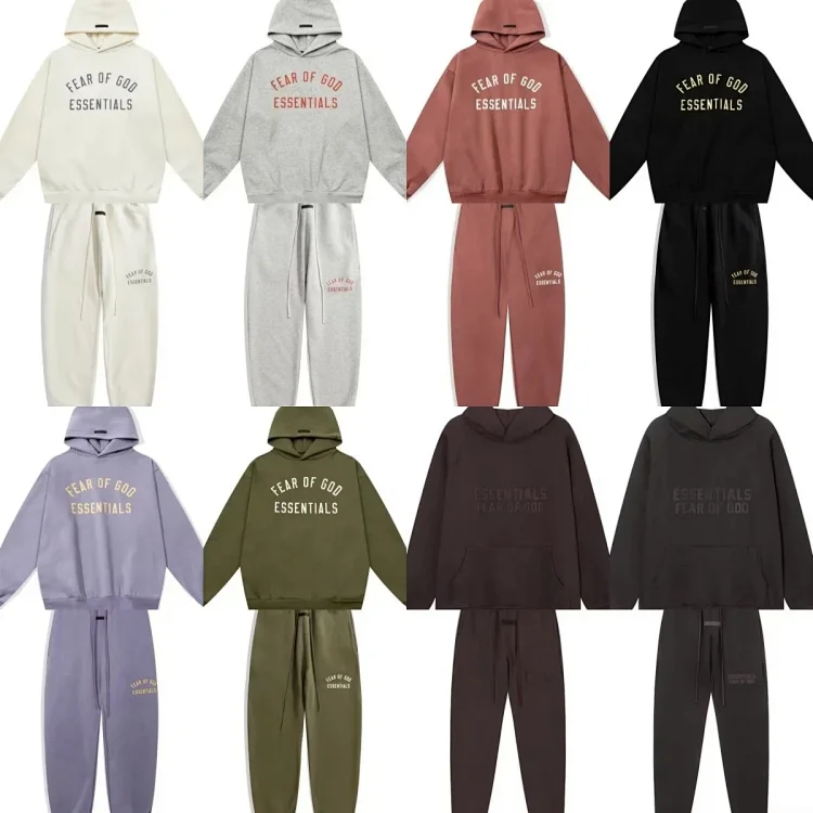 Fear of God Essentials Hoodie & Jogger Set [40 styles]