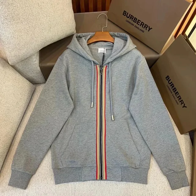 Burberry Stripe Zip-Up Hoodie & Jogger Set [6 styles]