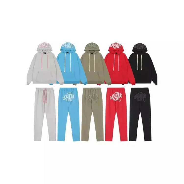  Syna Word Hoodie Set [18 styles]