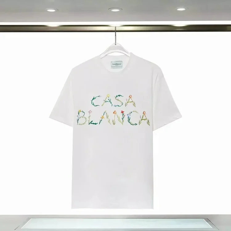 Casablanca Floral Lettering T-Shirt [21 styles]