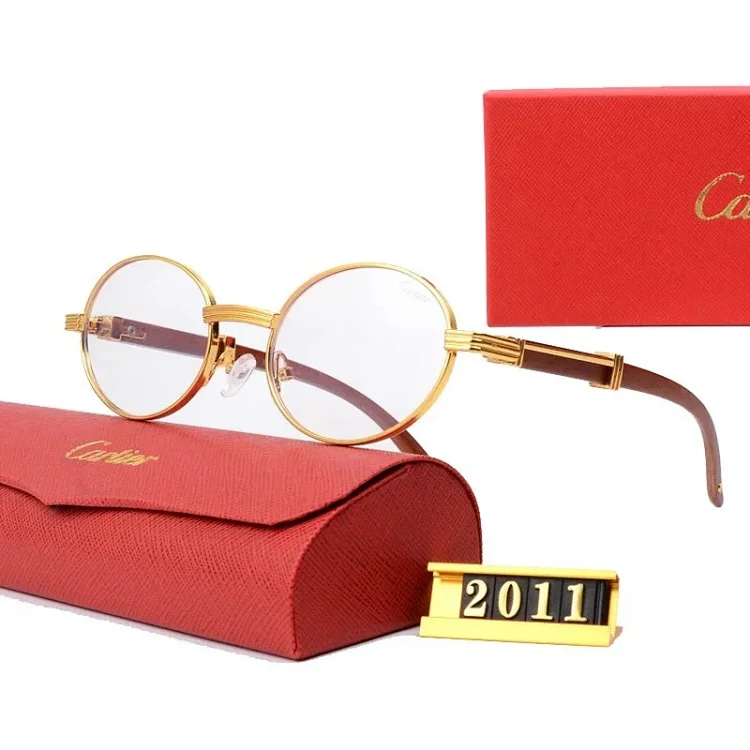 Cartier Round Frame Eyeglasses [21 styles]