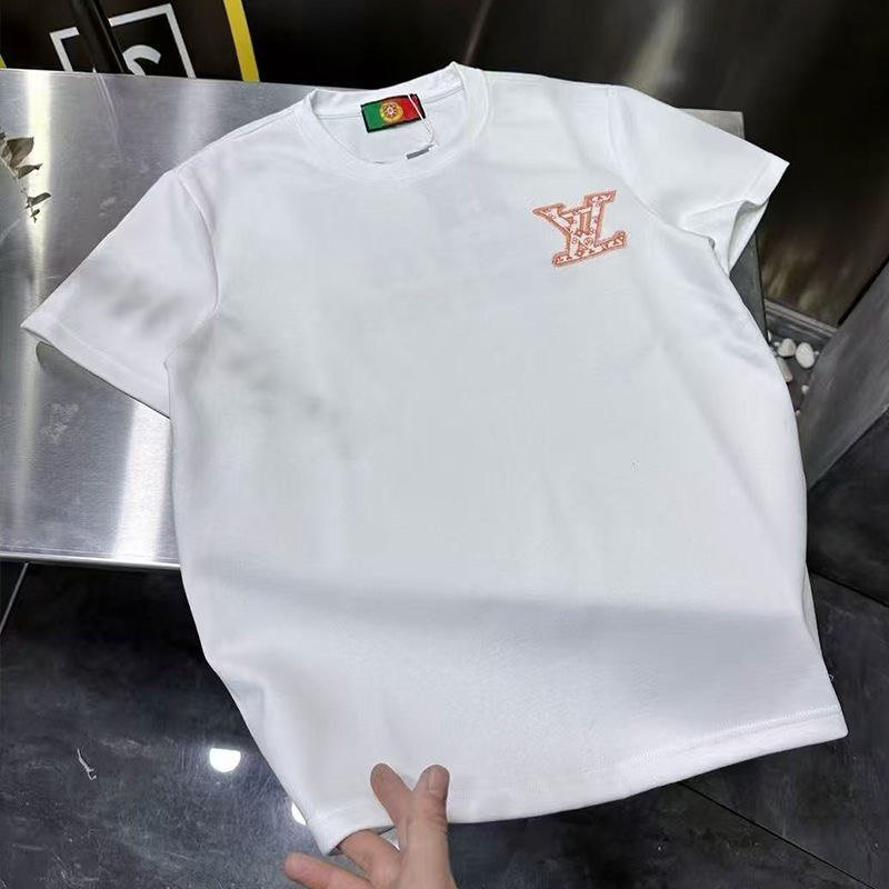 LOUIS VUITTON LV Monogram Print T-Shirt [2 styles]