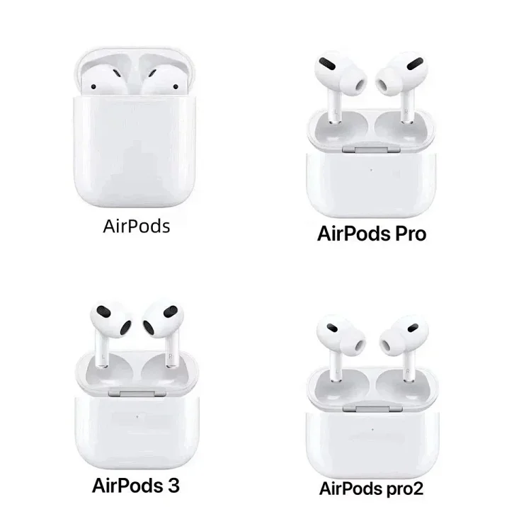 Apple AirPods/AirPods Pro/AirPods 3/AirPods Pro 2 [4 styles]