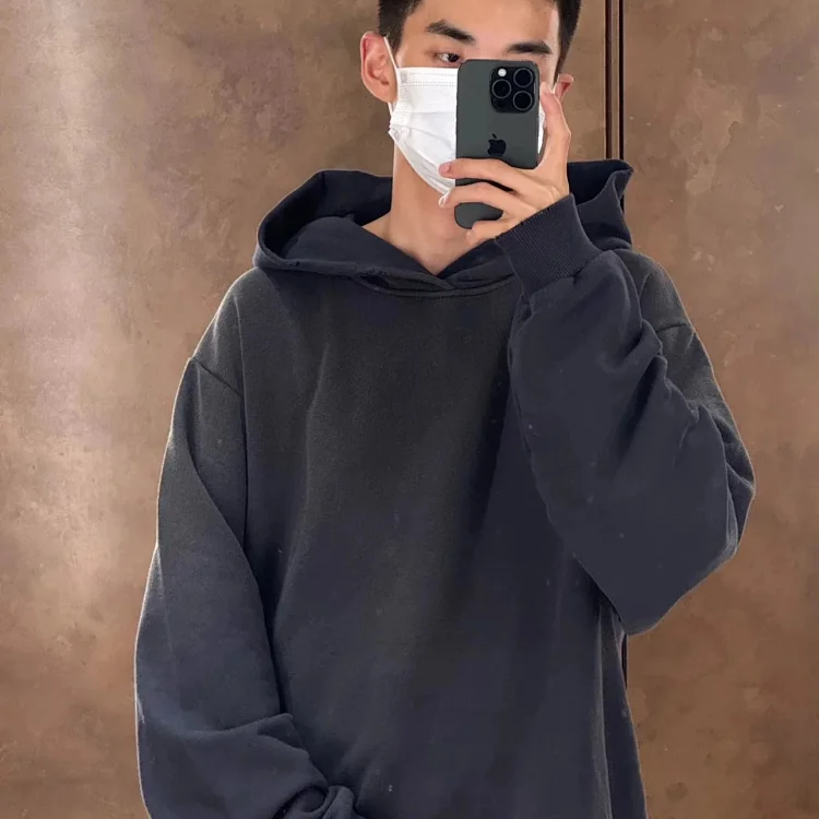 Men's Ultra Soft Fleece Hoodie - Black [2 styles]