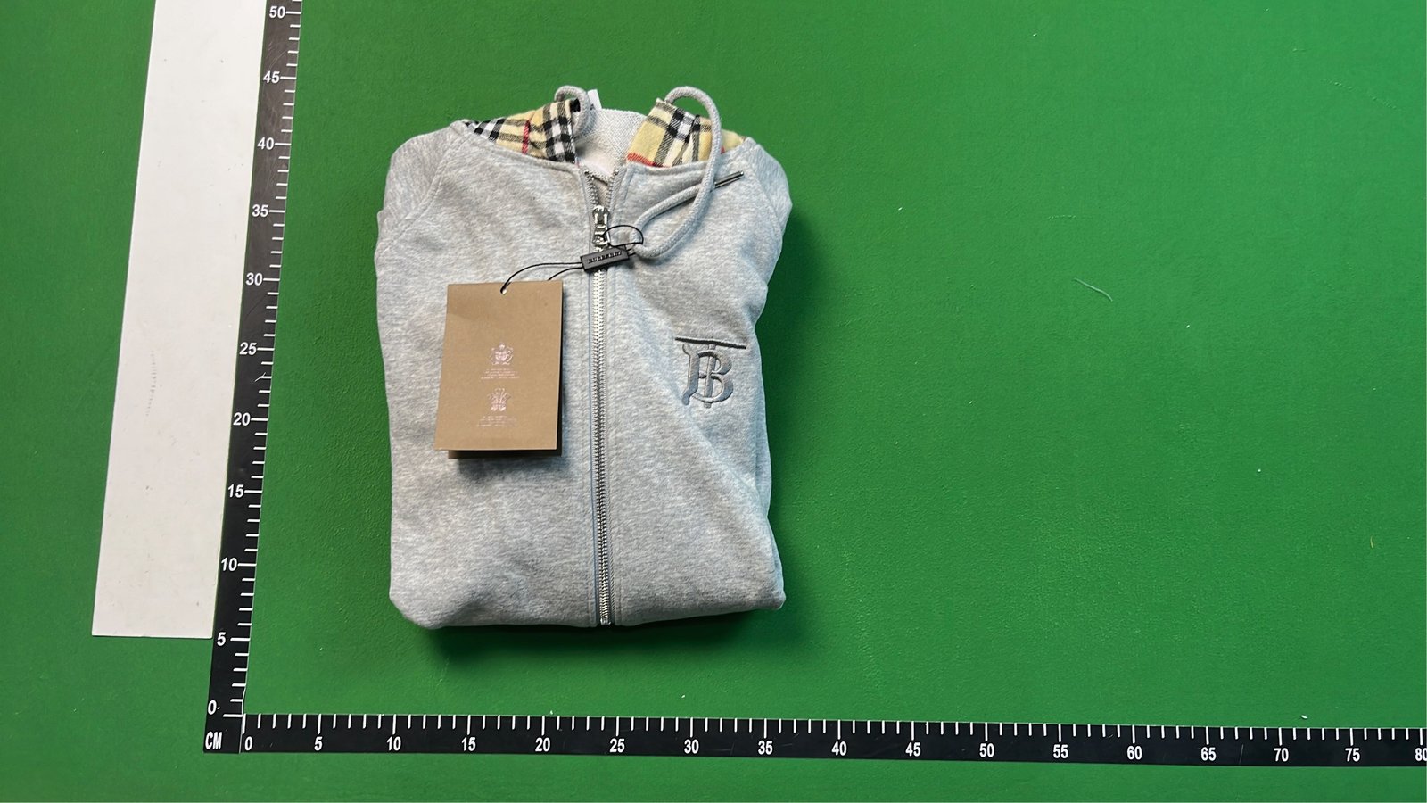 Burberry Vintage Check Detail Hoodie for Men