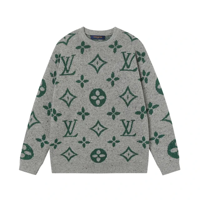  Louis Vuitton Monogram/Checkerboard/Varsity Sweaters [20 styles]