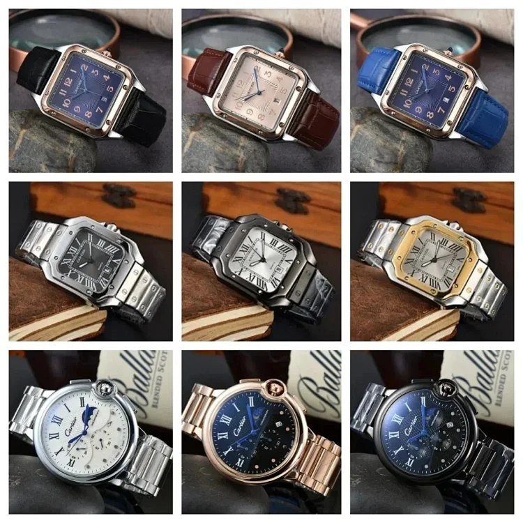  Cartier Santos and Pasha Watches [38 styles]