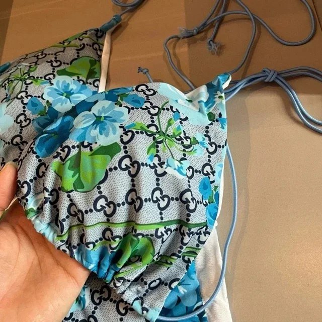  Gucci GG Supreme Floral Bikini Set [34 styles]