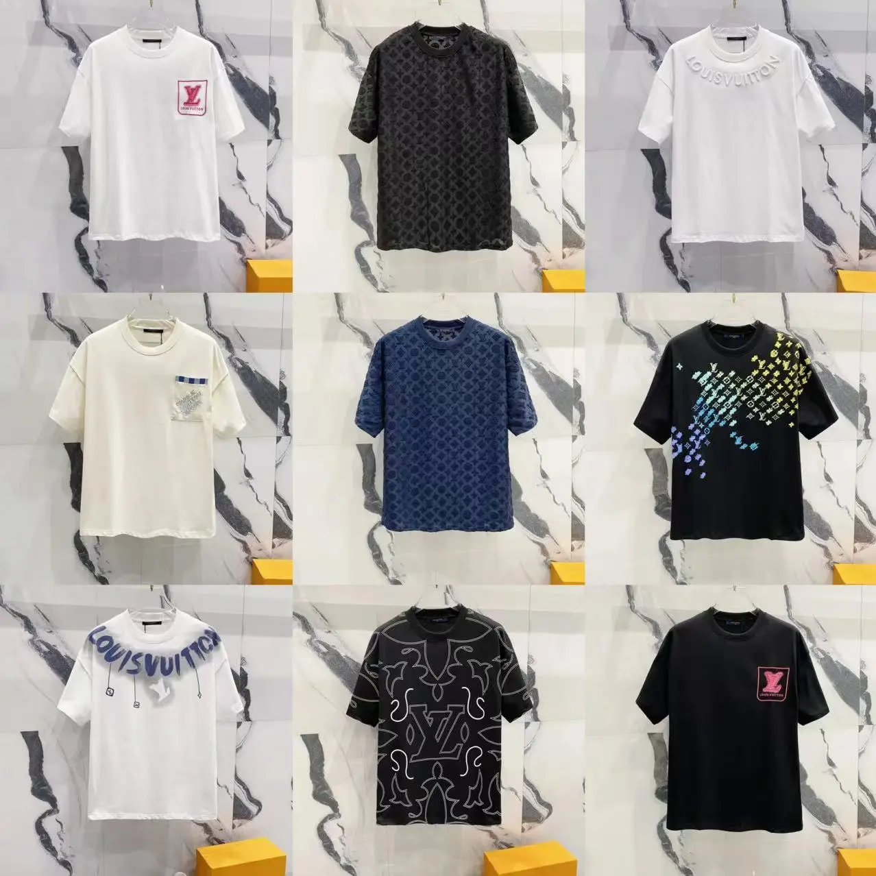  Louis Vuitton Monogram T-Shirts [34 styles]