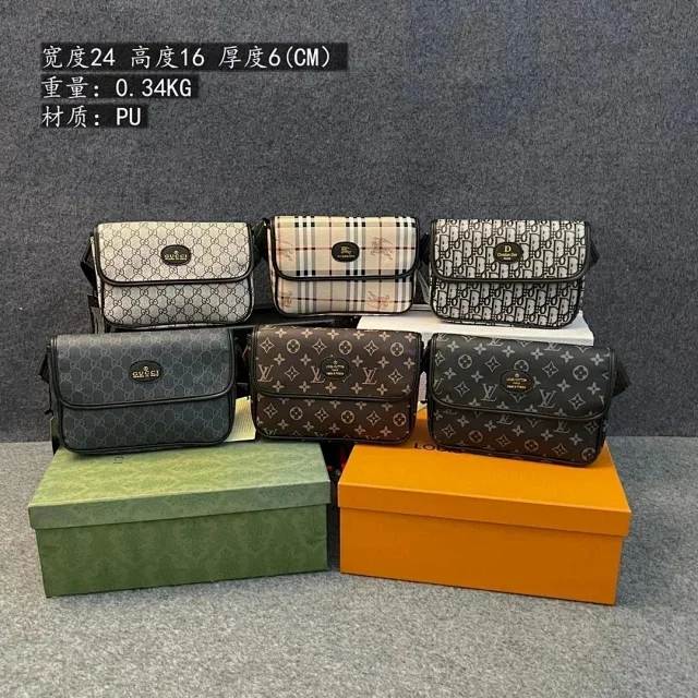  Dior Oblique / Louis Vuitton Monogram / Burberry Check / Gucci GG Supreme Backpacks [9 styles]