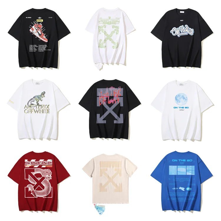 Off-White Short Sleeve T-Shirts [40 styles]