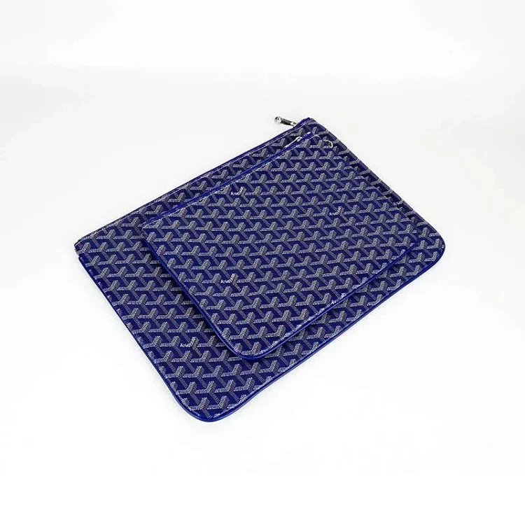  Goyard Goyardine Clutch Bag Urban Simple Classic Envelope Zipper Bag [16 styles]