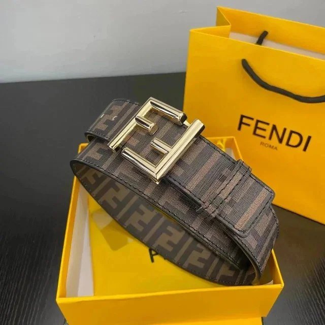  Fendi FF Logo Belt [40 styles]