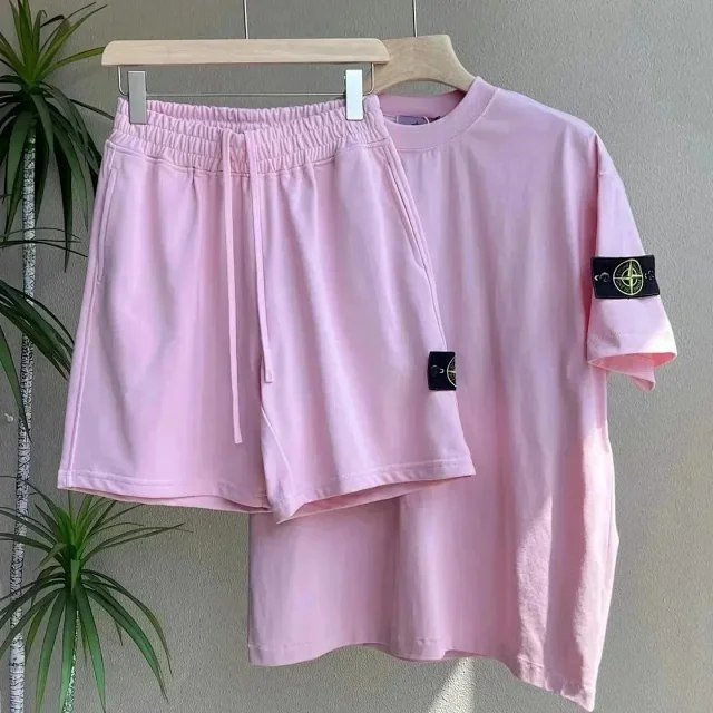 Stone Island T-Shirt/Shorts Set [40 styles]