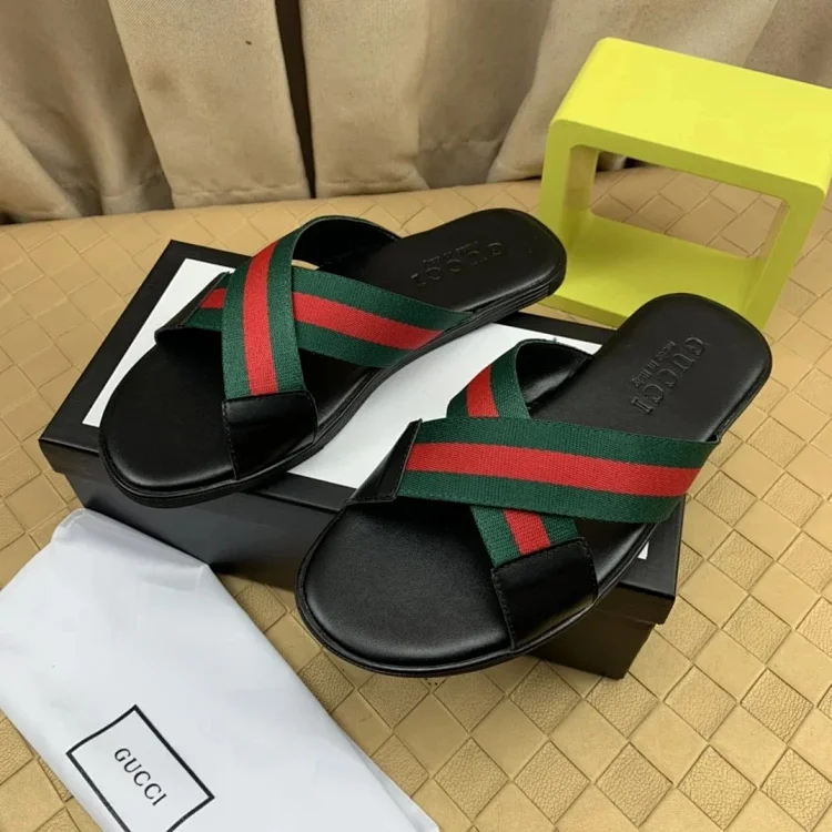  Gucci Web Slide Sandals [6 styles]