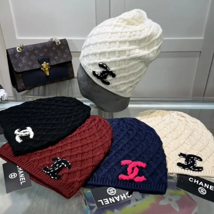 Chanel Quilted Knit Beanie [16 styles]
