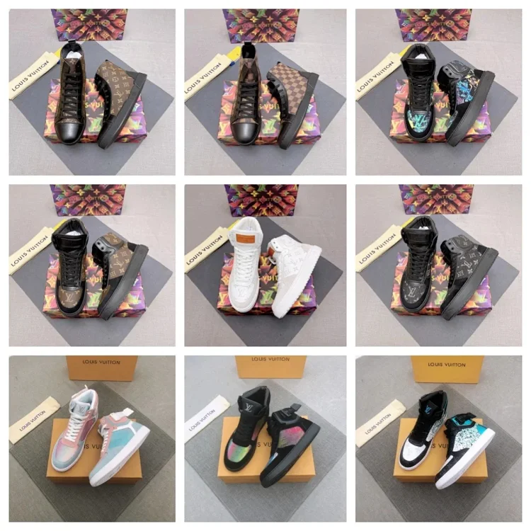 Louis Vuitton High-Top Sneakers [14 styles]