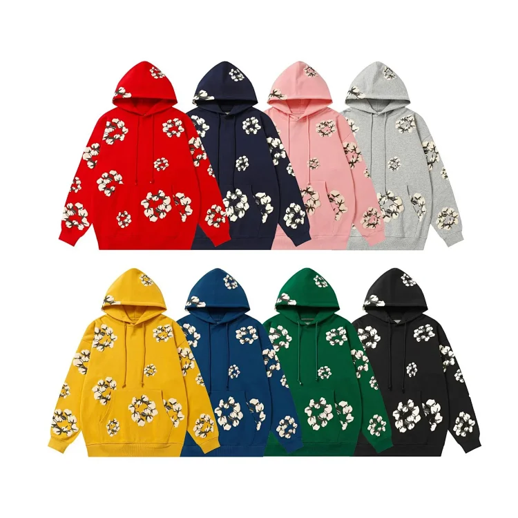 DENIM TEARS Floral Print Hoodie [35 styles]