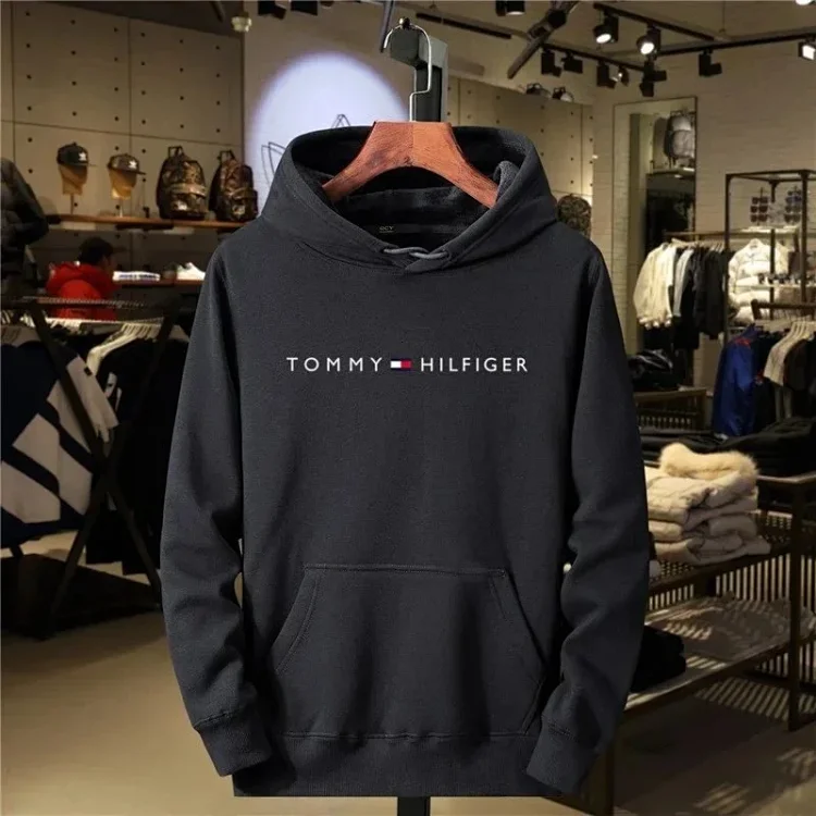  Tommy Hilfiger Logo Hoodie [26 styles]