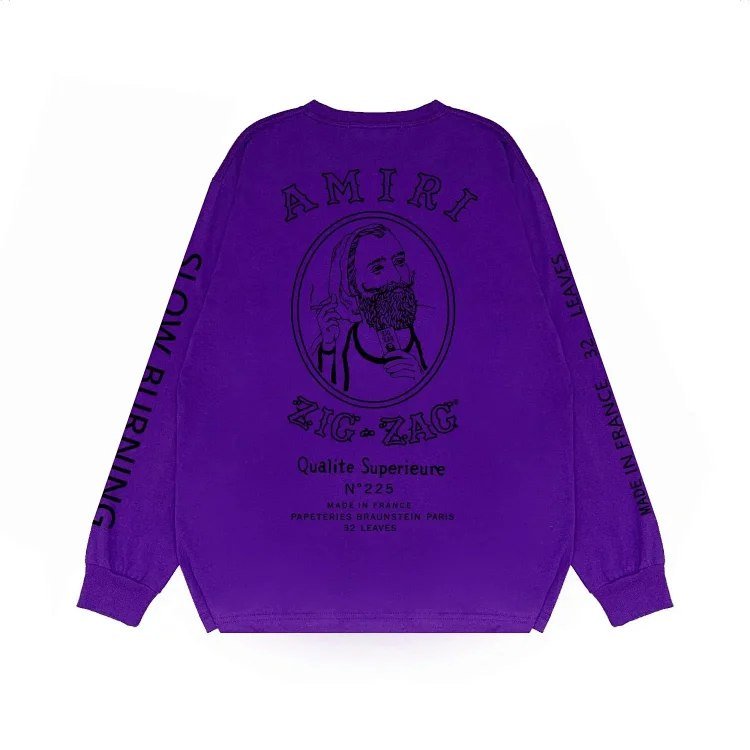 Amiri Zig-Zag Long Sleeve Sweatshirt [15 styles]