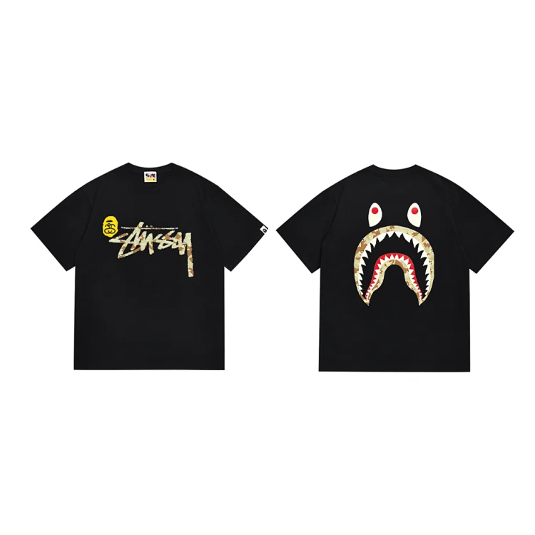 Stussy x Bape Shark 