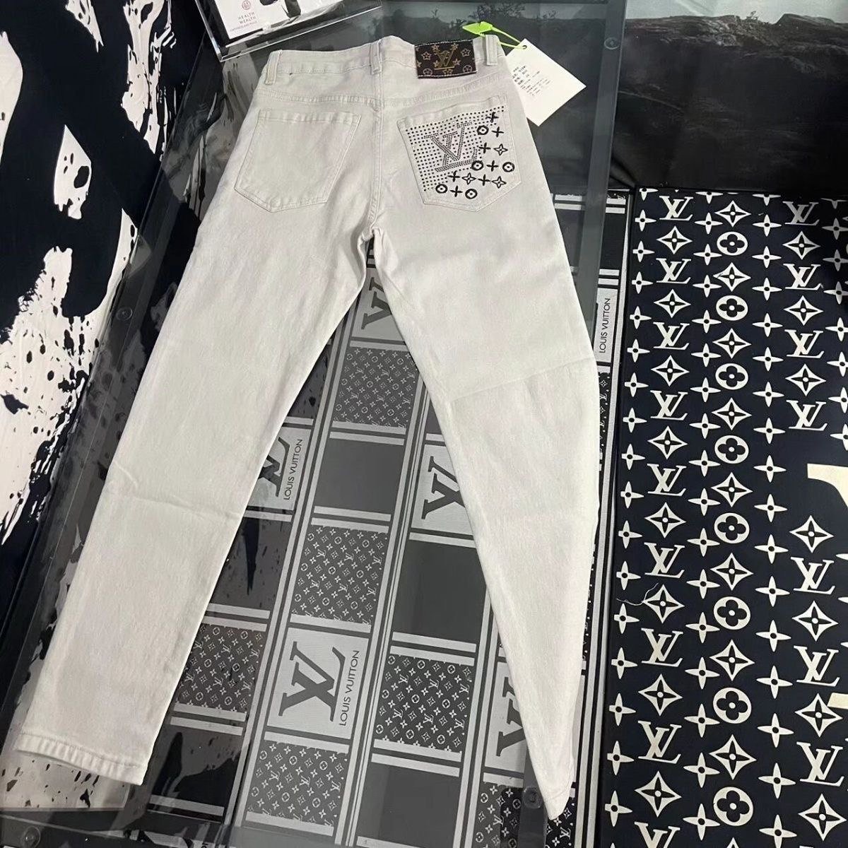 Louis Vuitton Monogram Denim Jeans