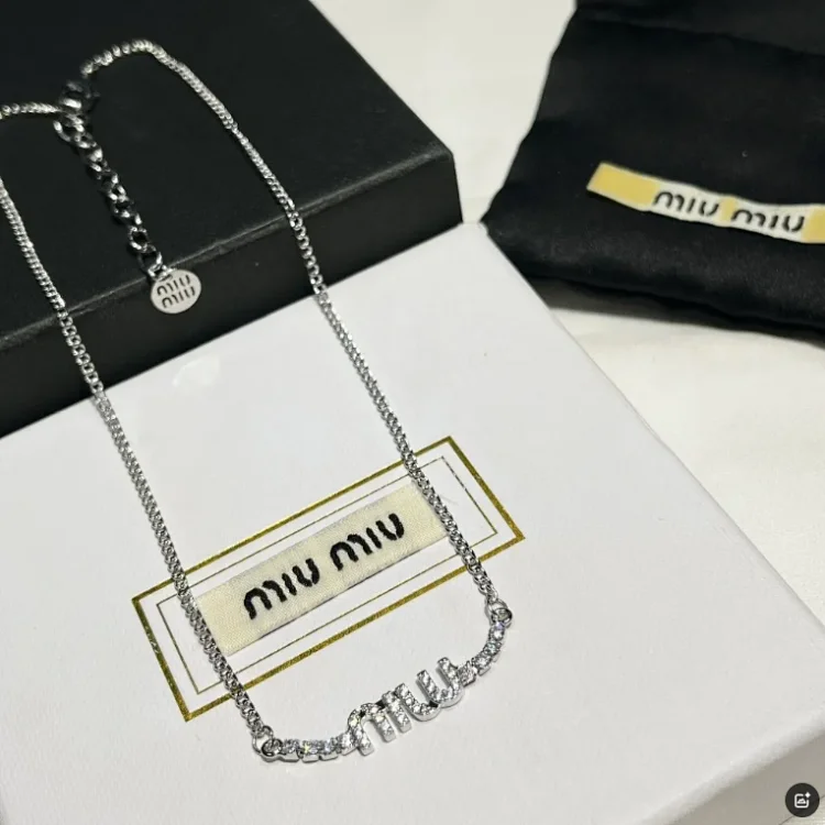 miumiu necklace    