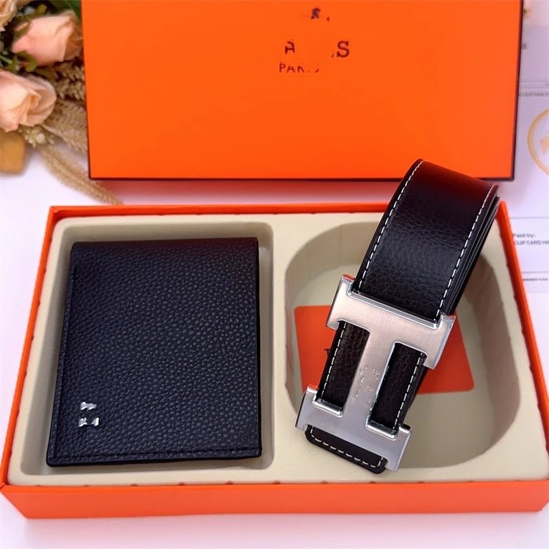 Belt & Wallet Set