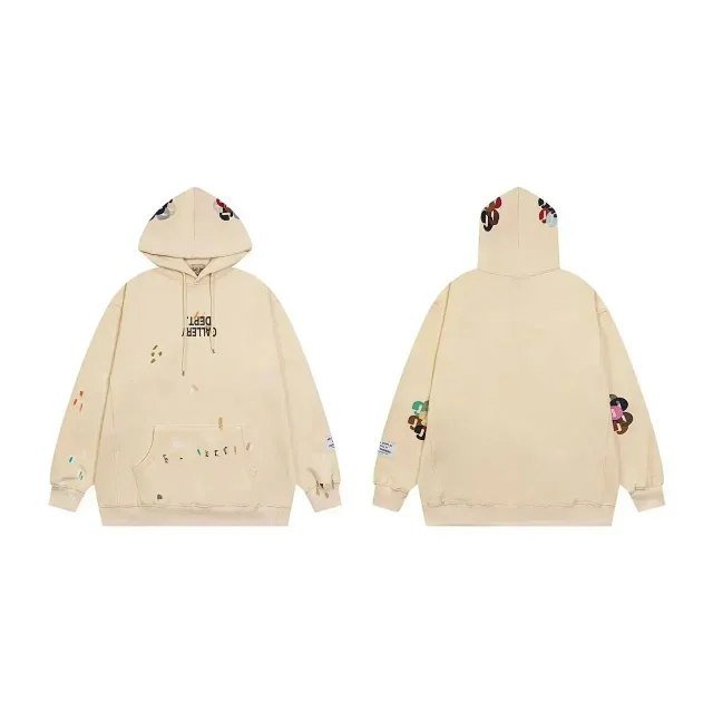 Stussy Stussy Angel Bear Flower Windmill Eight Ball Crown Print Sweatshirt