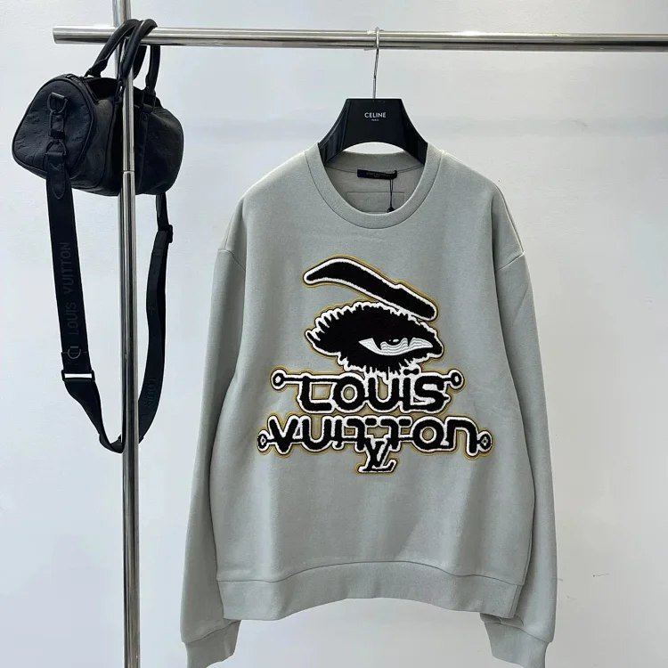 Louis Vuitton LV Eagle Eye Embroidery Crewneck 