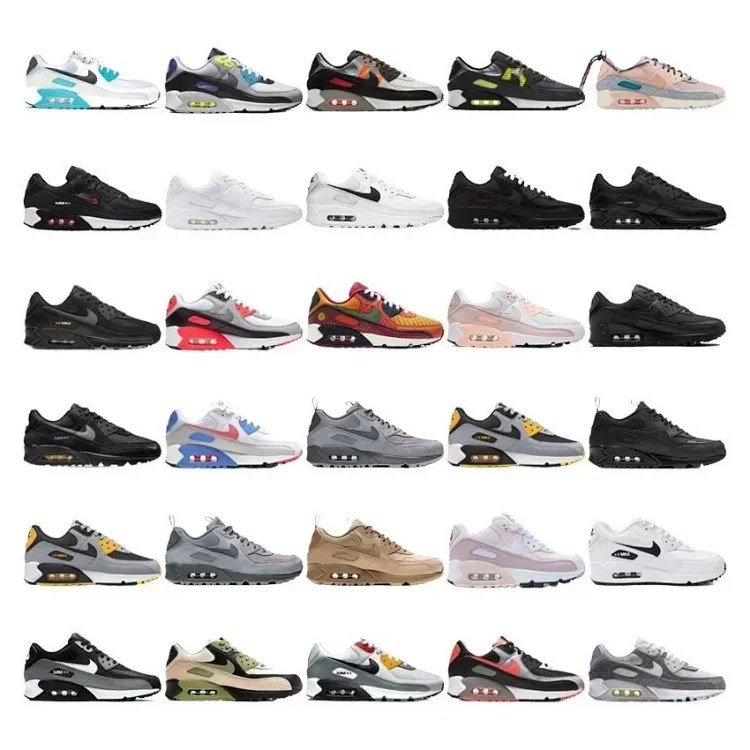 Nike AIR MAX90 men's and women's sports training golf shoes