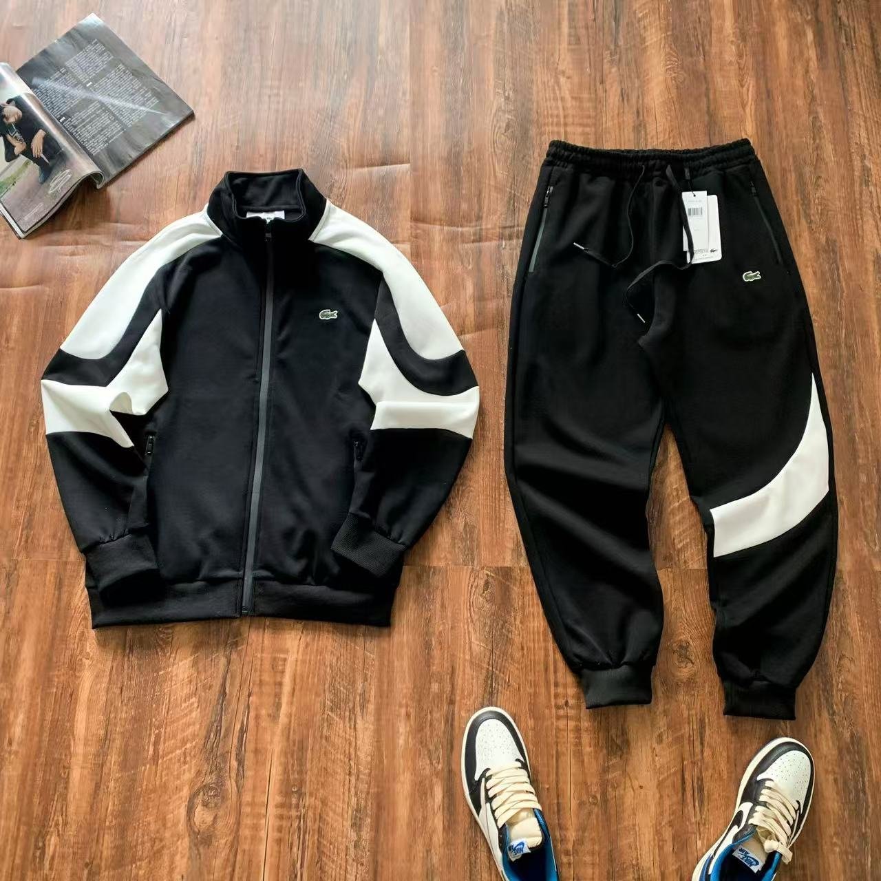Lacoste sweatshirt set